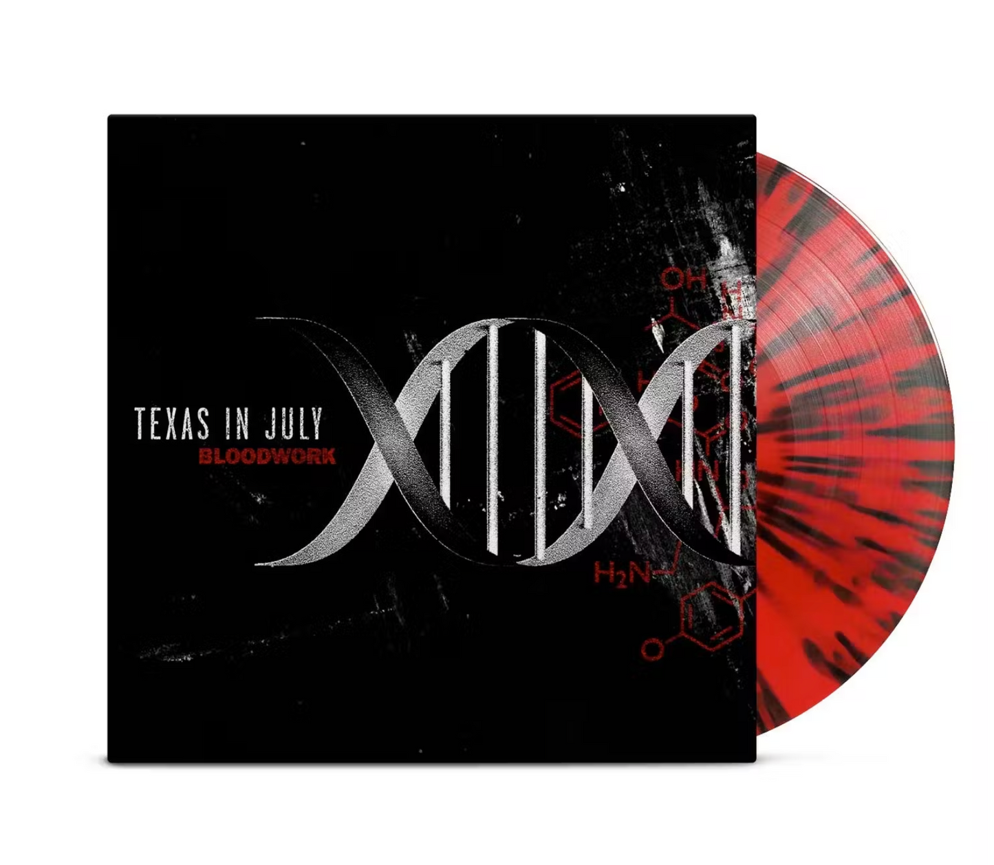 Texas In July 'Bloodwork' - Red/Black Vinyl