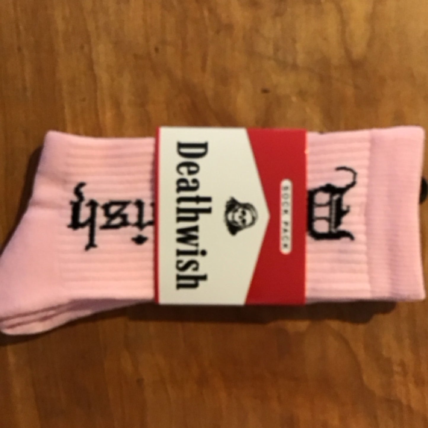 Deathwish Death Crew pink Socks
