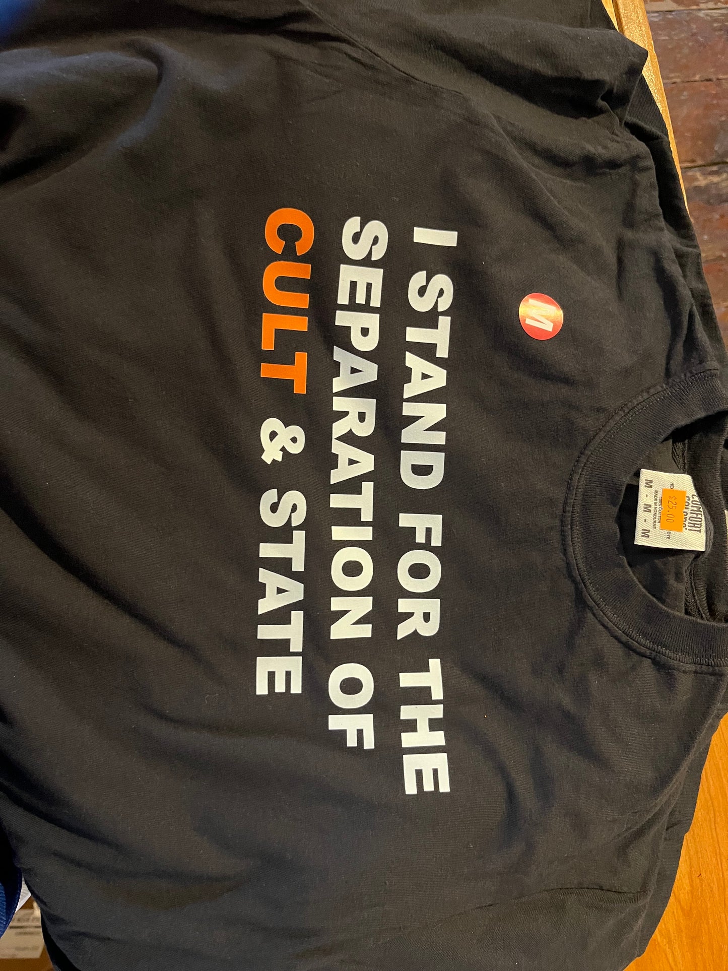 Cult and State Tee Shirt