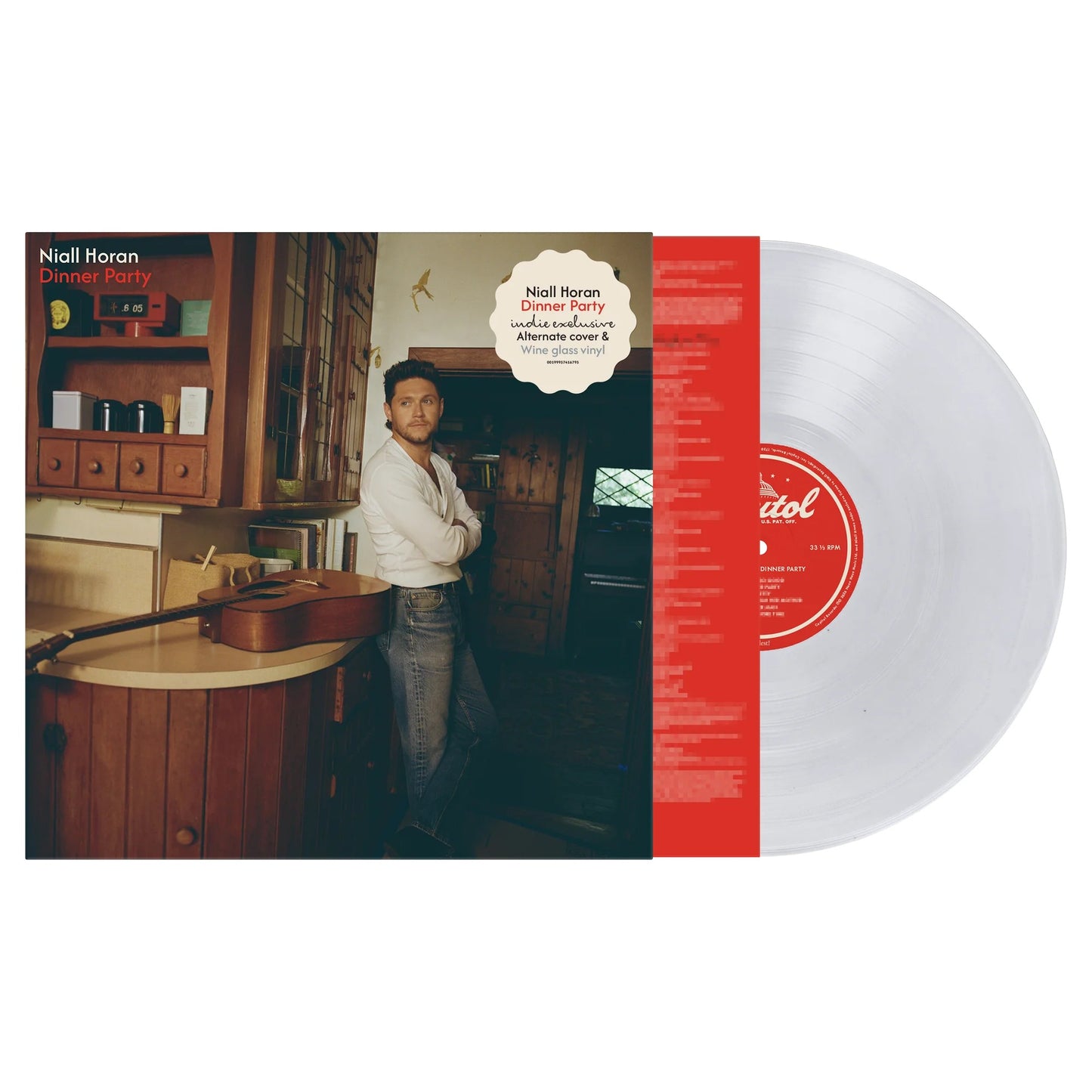 Niall Horan - Dinner Party - Wine glass clear Vinyl LP