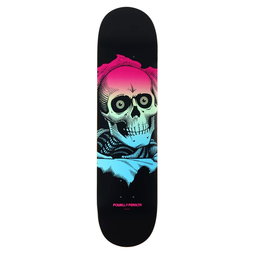 POWELL PERALTA TEAM RIPPER BLUE FADE DECK 8.00