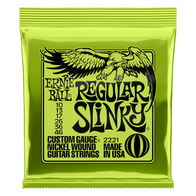 Guitar Strings- Ernie Ball Slinky 10-46 Nickel Wound Regular