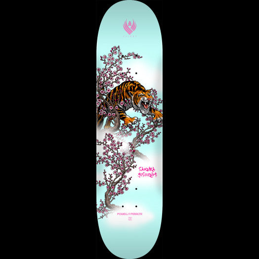 Powell Yosozumi Tiger Light Blue Deck 8.25