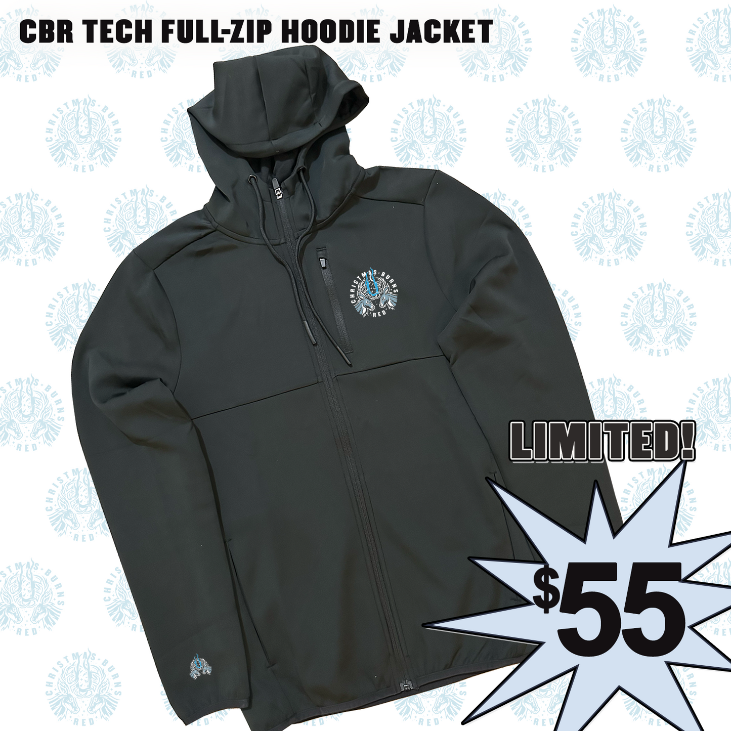 CBR Tech Full-Zip Hoodie