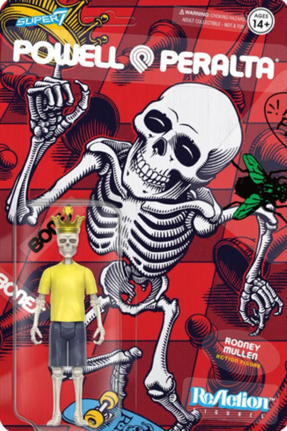 POWELL-PERALTA REACTION FIGURE WAVE 2 Rodney Mullen
