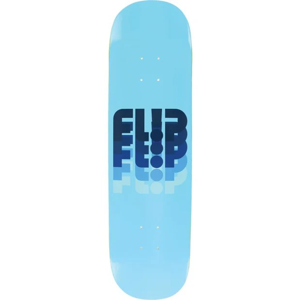 Flip Odyssey Fade Fullnose Blue Skateboard Deck 8.25"