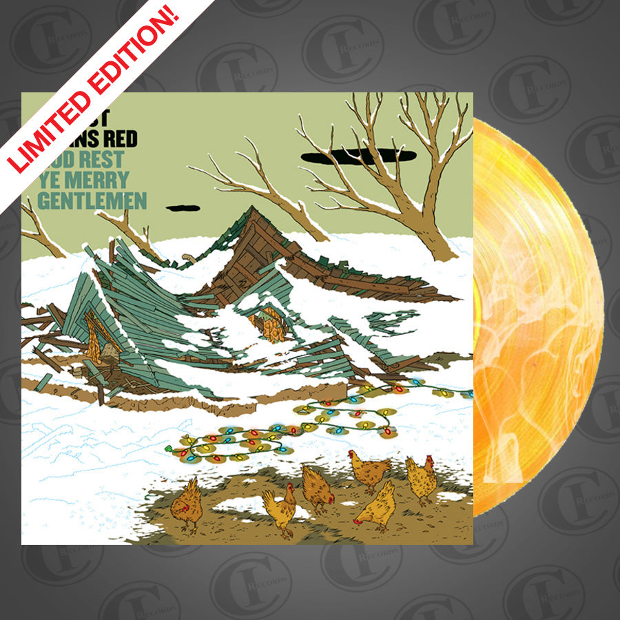 August Burns Red 'God Rest Ye Merry Gentlemen' 7" - Gold Swirl Vinyl