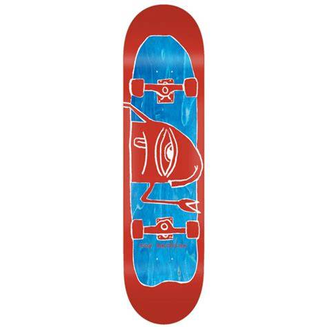 Toy Machine Hello Sect Red Skateboard Deck 7.75"