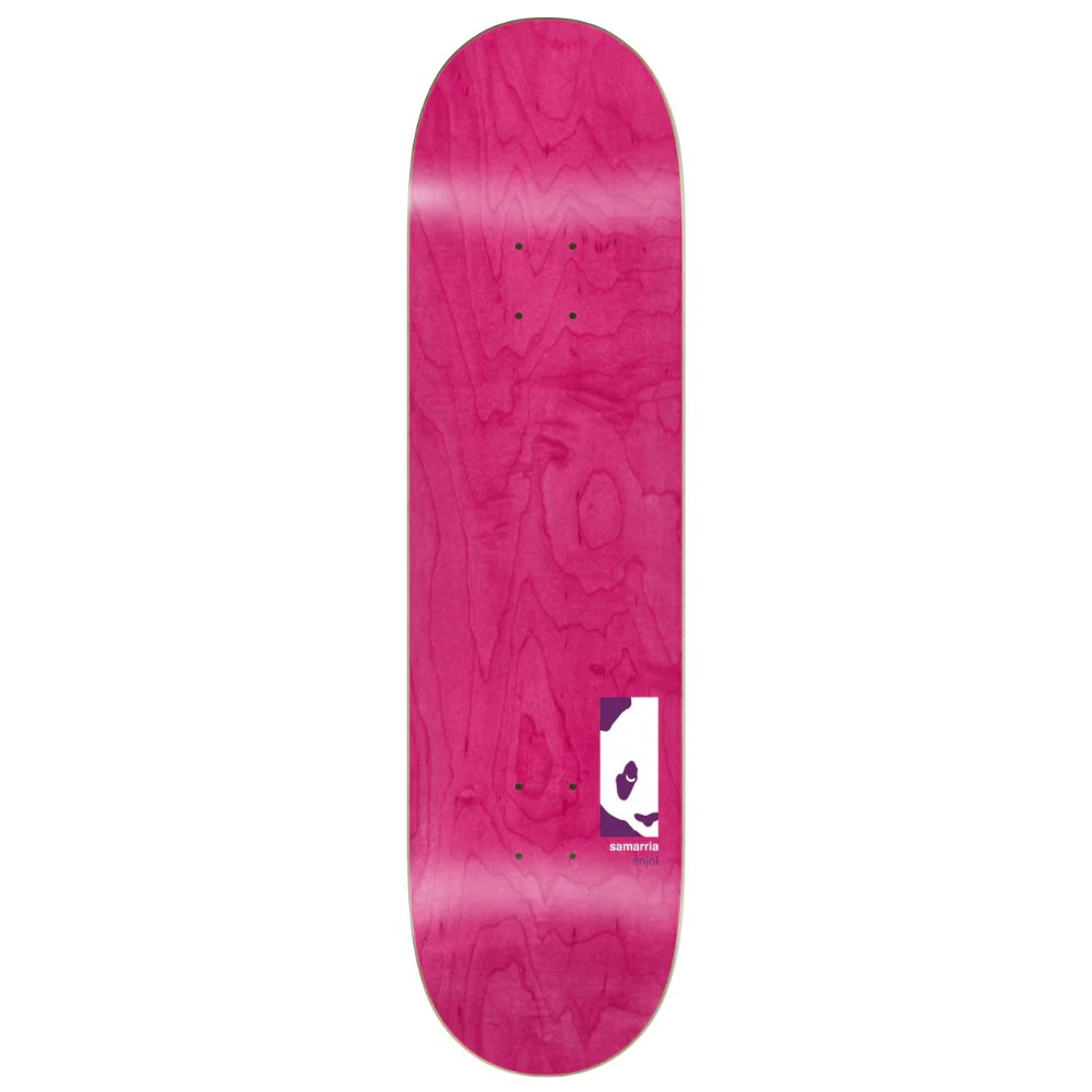 Enjoi Samarria Box Panda R7 Pink Skateboard Deck 8.25"