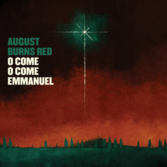 August Burns Red 'O Come, O Come, Emmanuel' 7" - Red/Green Split Vinyl