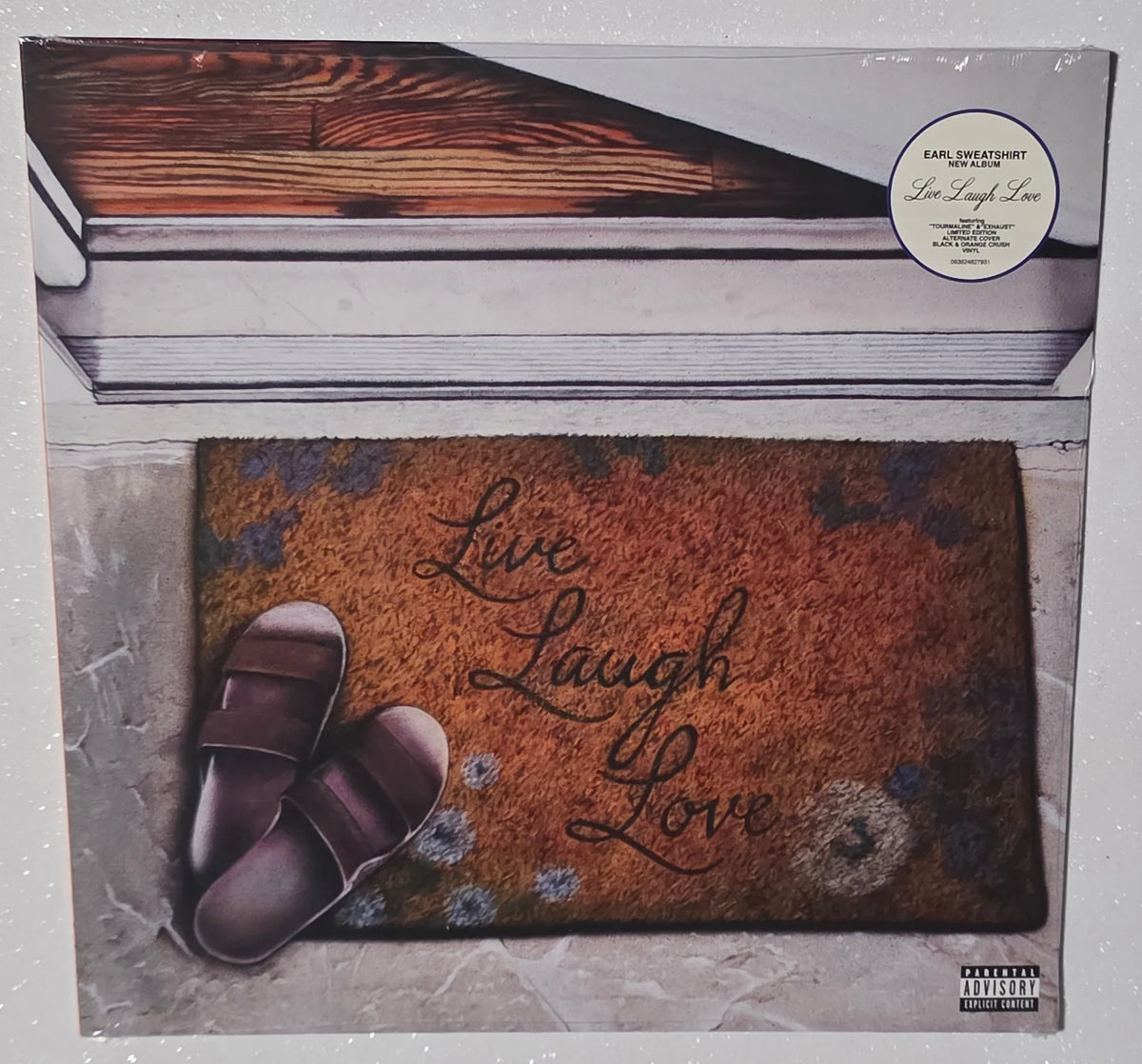 Earl Sweatshirt - Live Laugh Love [Black & Orange Crush Vinyl LP]