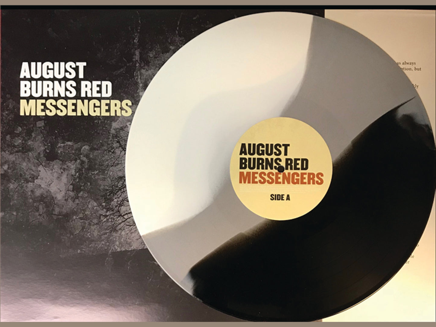 August Burns Red 'Messengers' - White/Gray/Black Vinyl