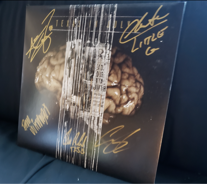 Texas In July S/T *Signed* - Gold Vinyl