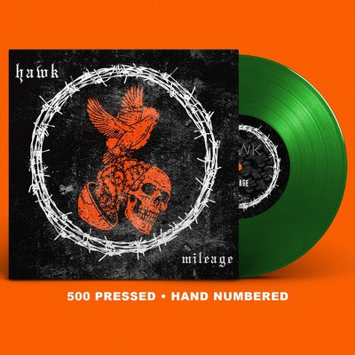 Hawk 'Mileage' 7" - Opaque Green Vinyl