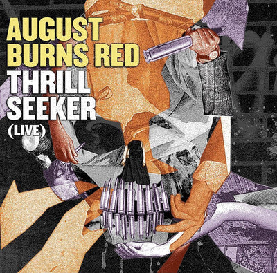 August Burns Red 'Thrill Seeker LIVE' LP - Purple OR Orange Vinyl