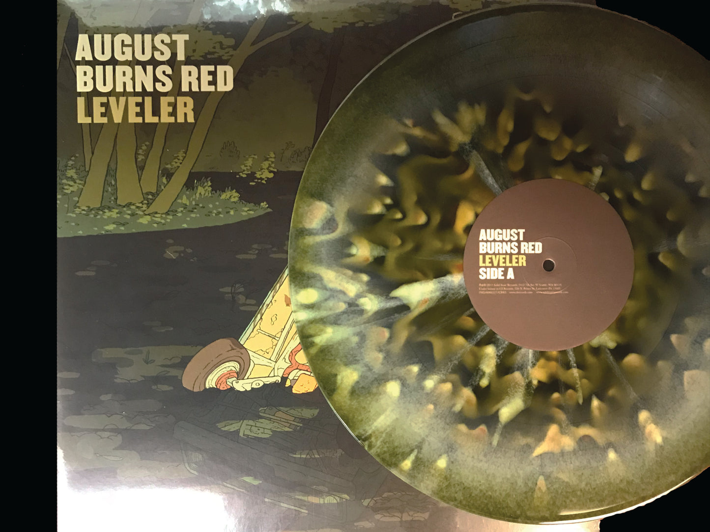 August Burns Red 'Leveler' - Green Splatter Vinyl