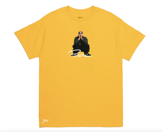 Primitive Tupac Shakur Gold Tee
