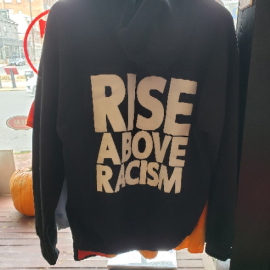 Rise Above Racism Hoodie Black