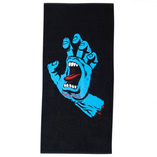 Santa Cruz Screaming Hand Beach Towel