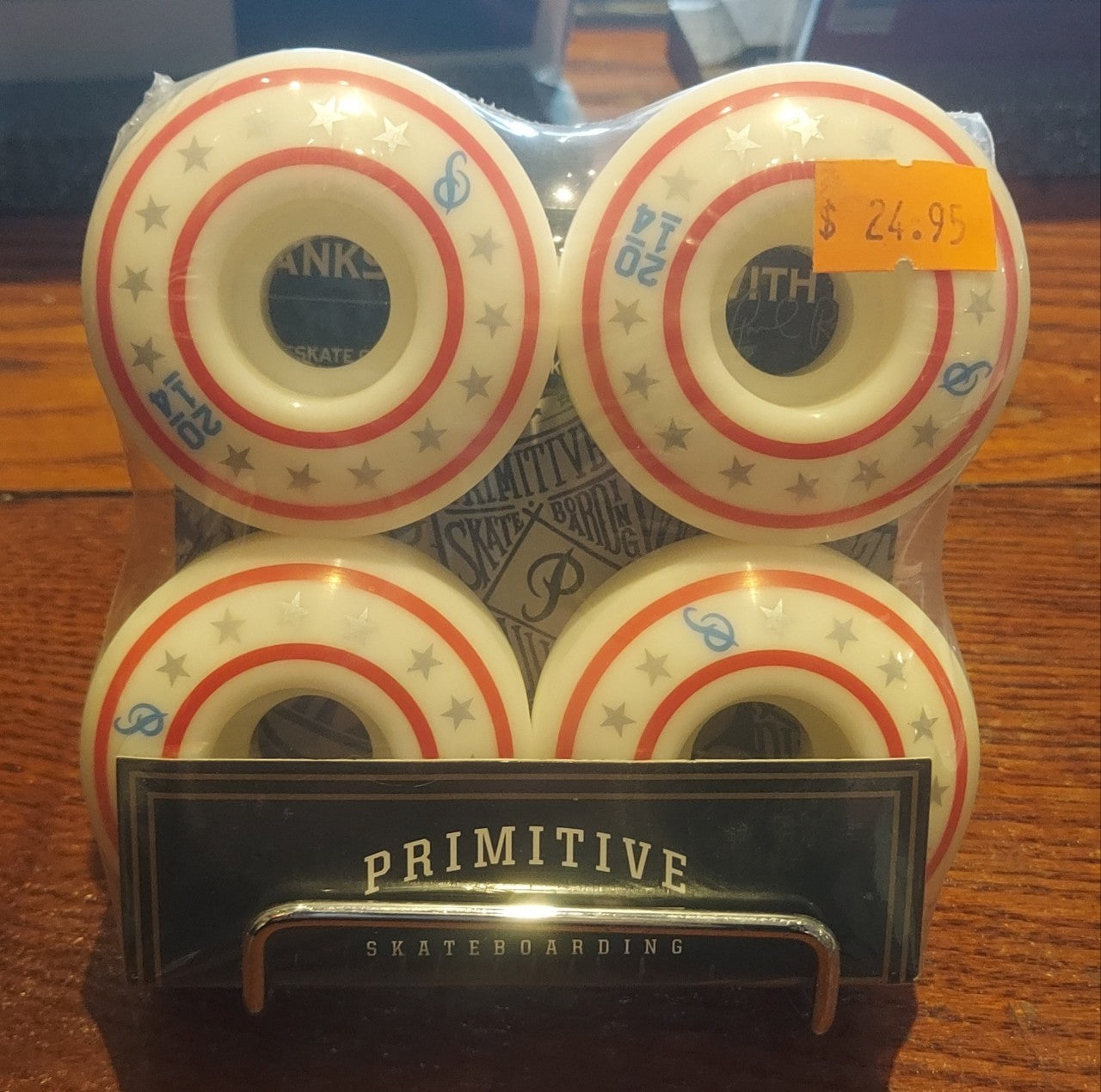 Primitive Red and White 54MM