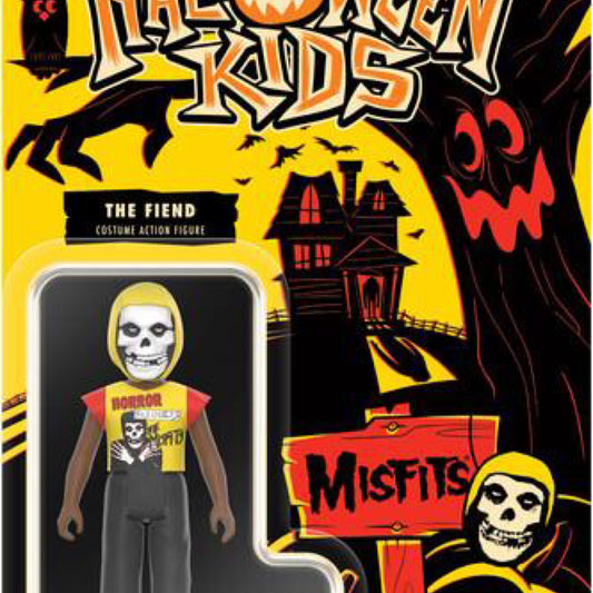 Super 7 ReAction Halloween Kids Misfits The Fiend Costume Action Figure