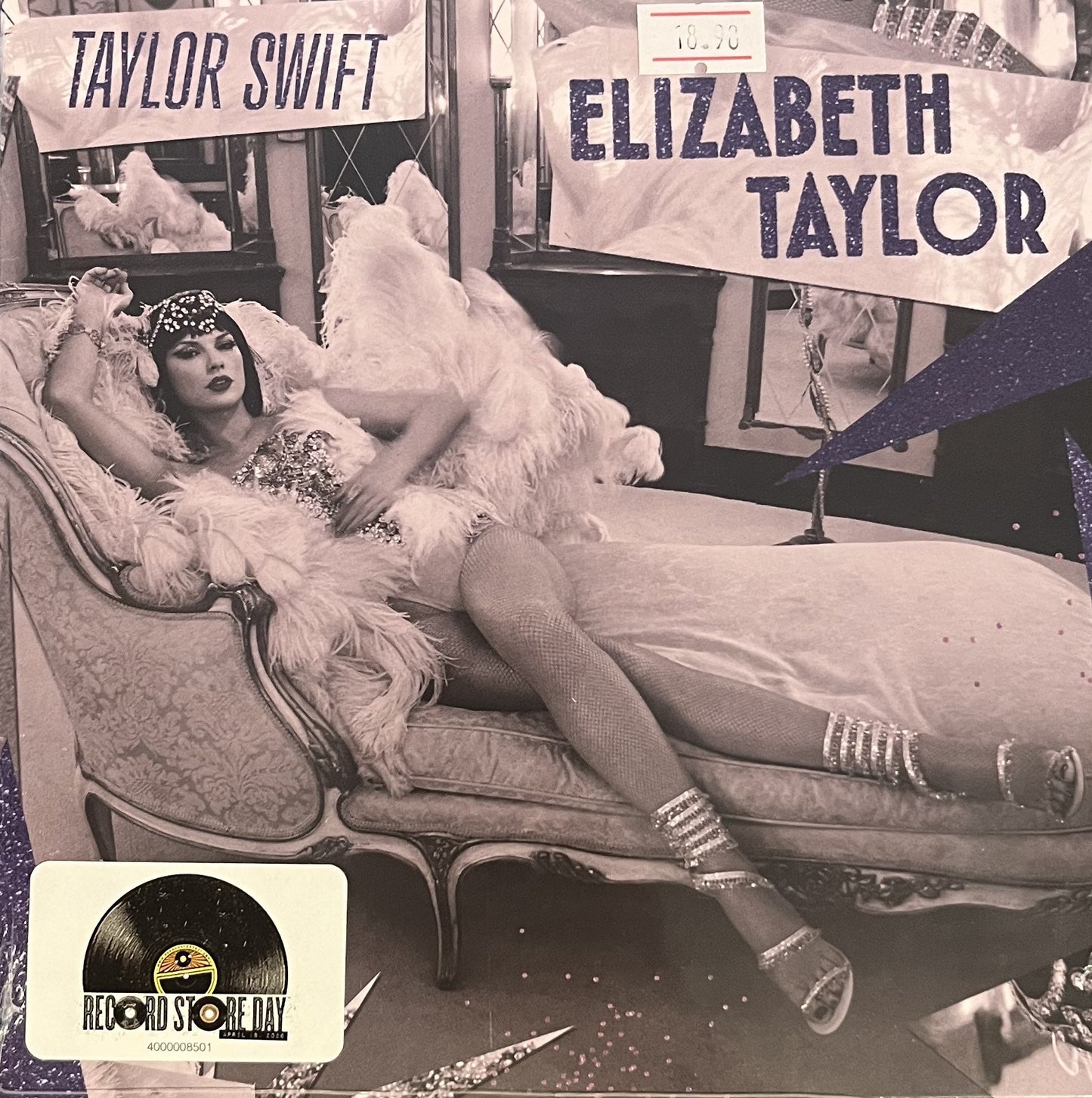Taylor Swift- Elizabeth Taylor 4 inch vinyl