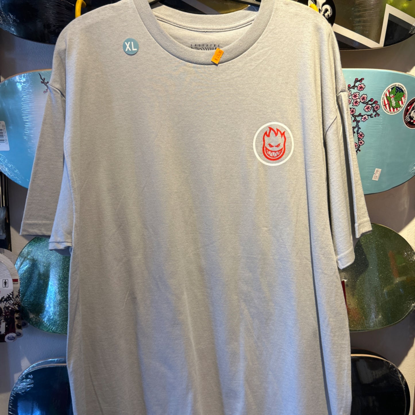 Spitfire "The End" Light Grey Tee-Shirt