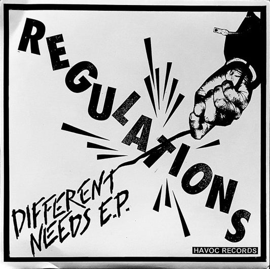 Regulations - Different Needs E.P. (7")