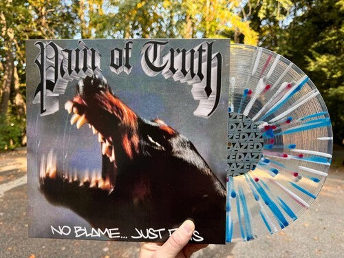 Pain Of Truth - No Blame...Just Facts (Clear Red White & Blue Splatter) LP Vinyl