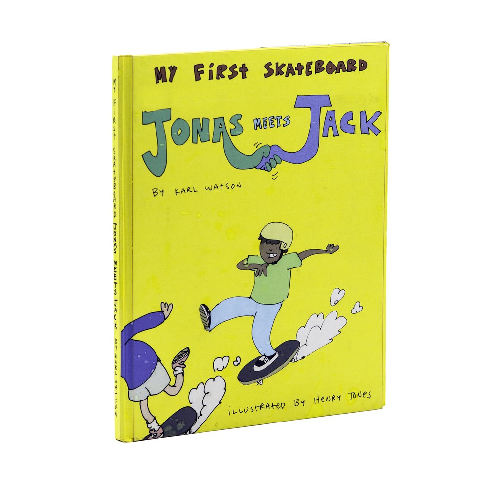 Jonas meets Jack : my first skateboard
