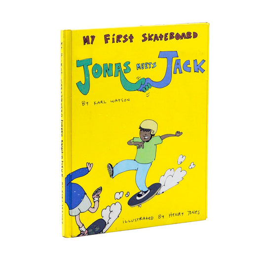 Jonas meets Jack : my first skateboard