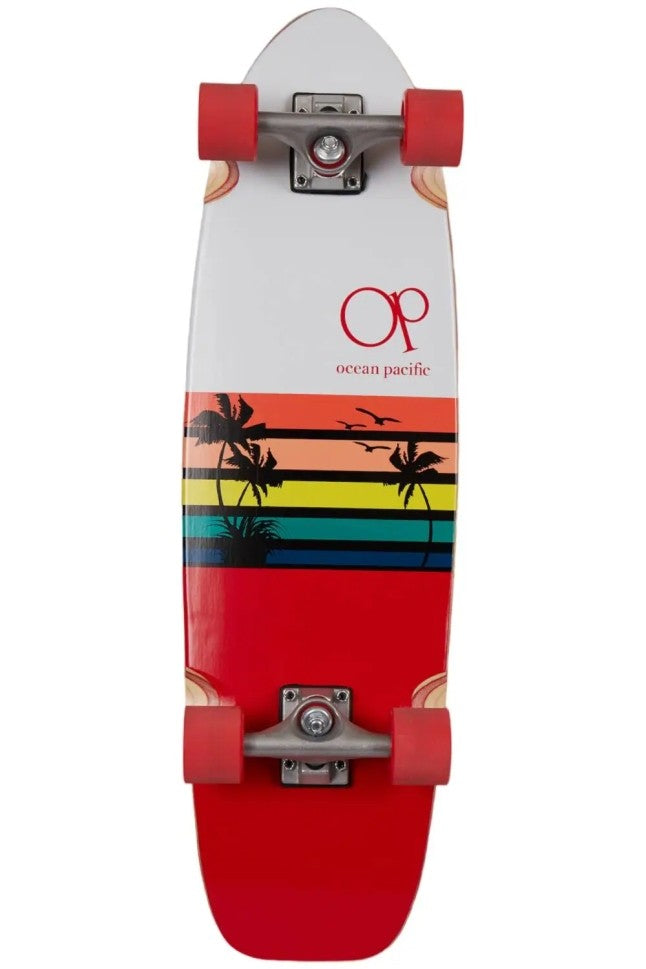Ocean Pacific Sunset Cruiser - White/Red Complete