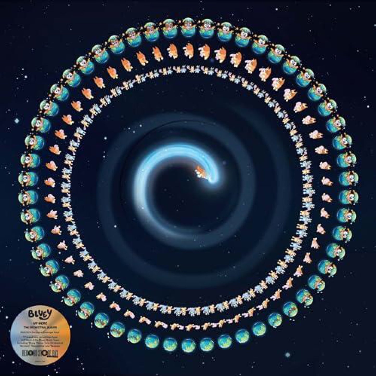 Bluey- Up Here [Zoetrope Vinyl]