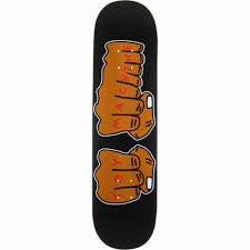 Toy Machine Fists 8.25” black Deck