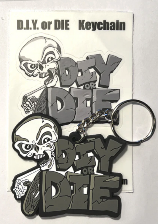 D.I.Y. Or Die Keychain