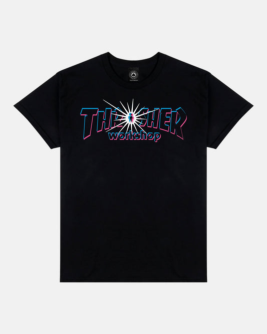 Thrasher X AWS Nova Navy Tee LARGE