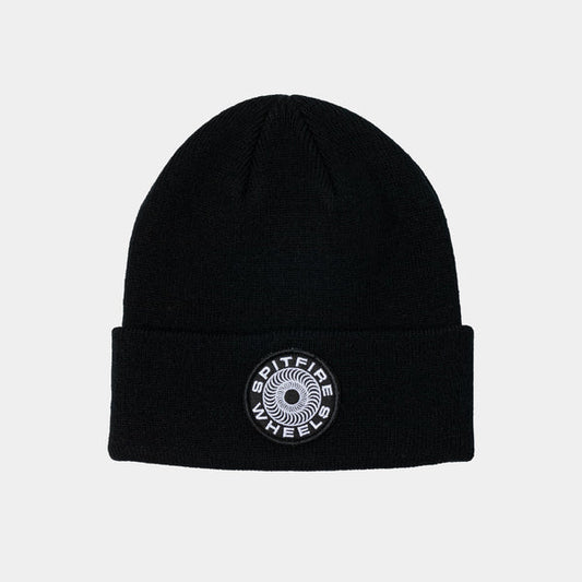 Spitfire Classic 87 Swirl Patch Beanie Black