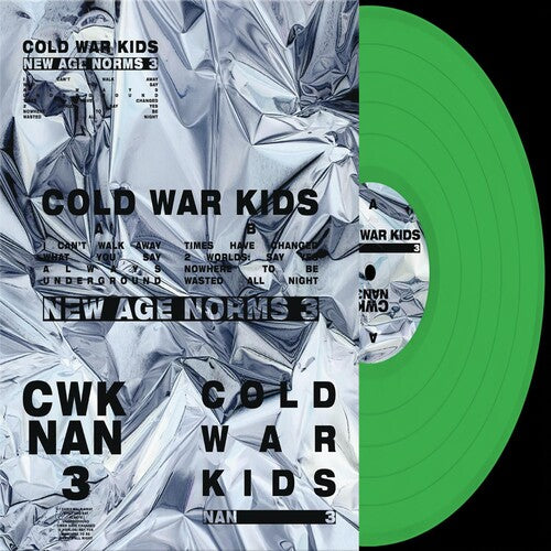 Cold War Kids - New Age Norms 3 (colored neon green vinyl)