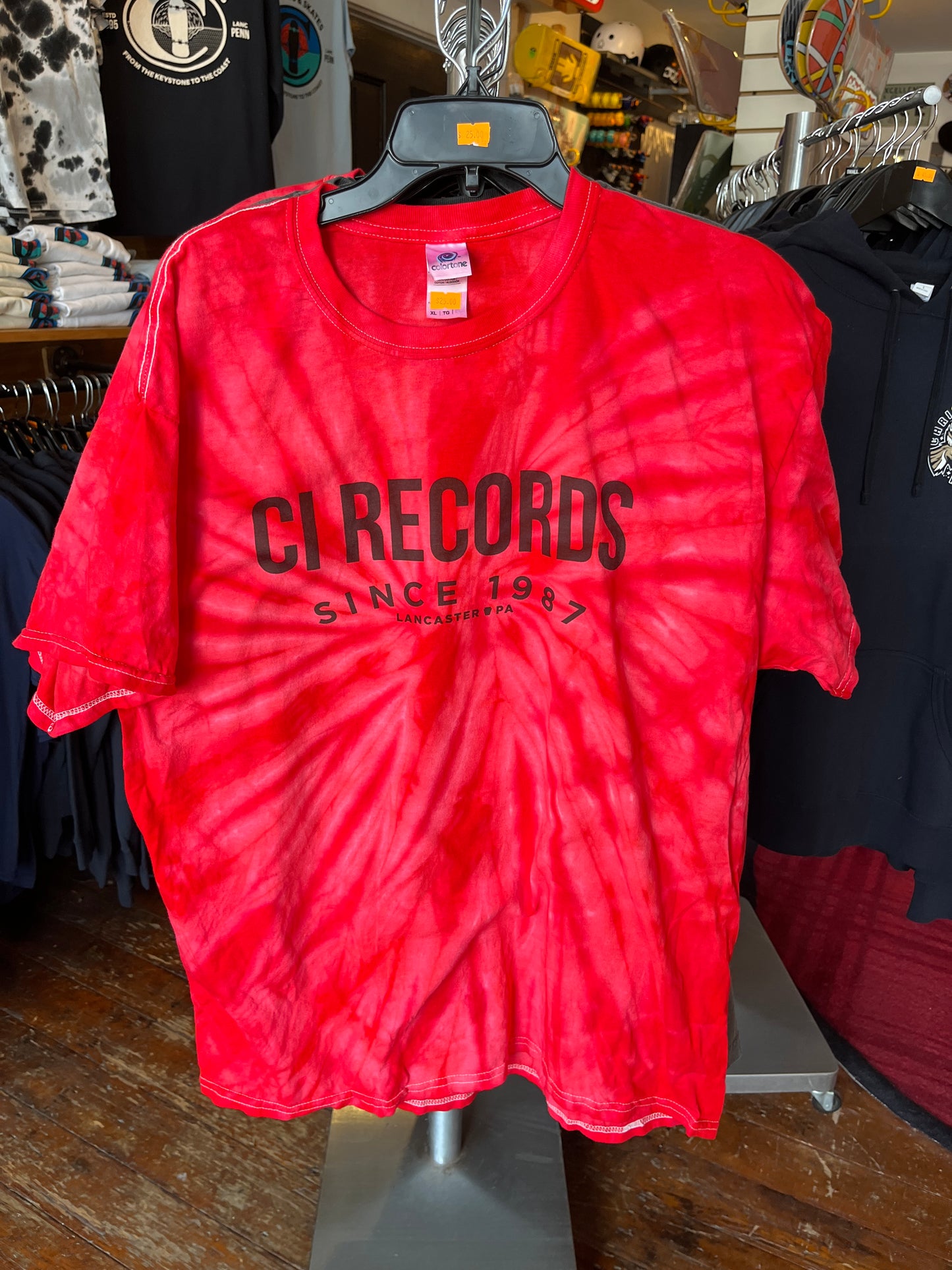CI Records "Since 1987" Tie-Dye Tee