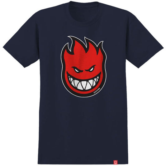 Spitfire BIGHEAD Navy Blue T shirt XL