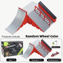 Skatepark Finger Skateboard Professional Ramp (SET C)