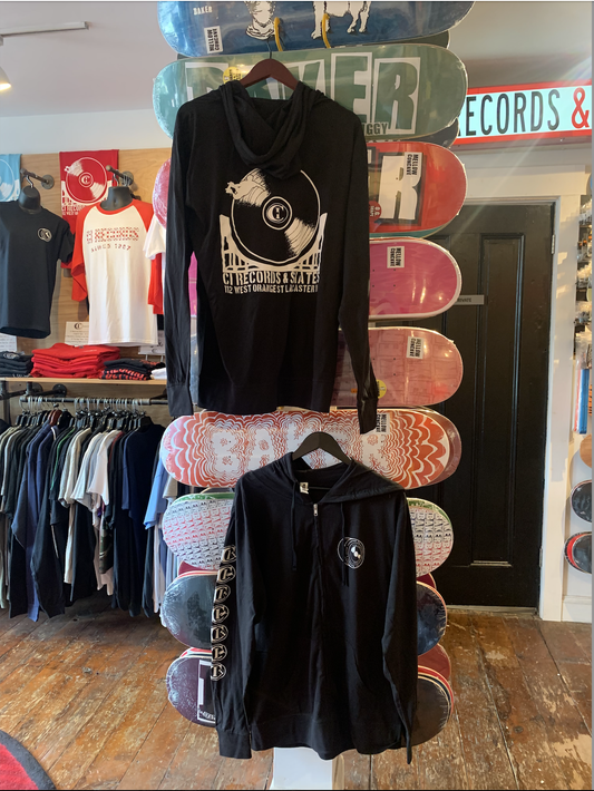 CI Records & Skates Zip-Up (black)