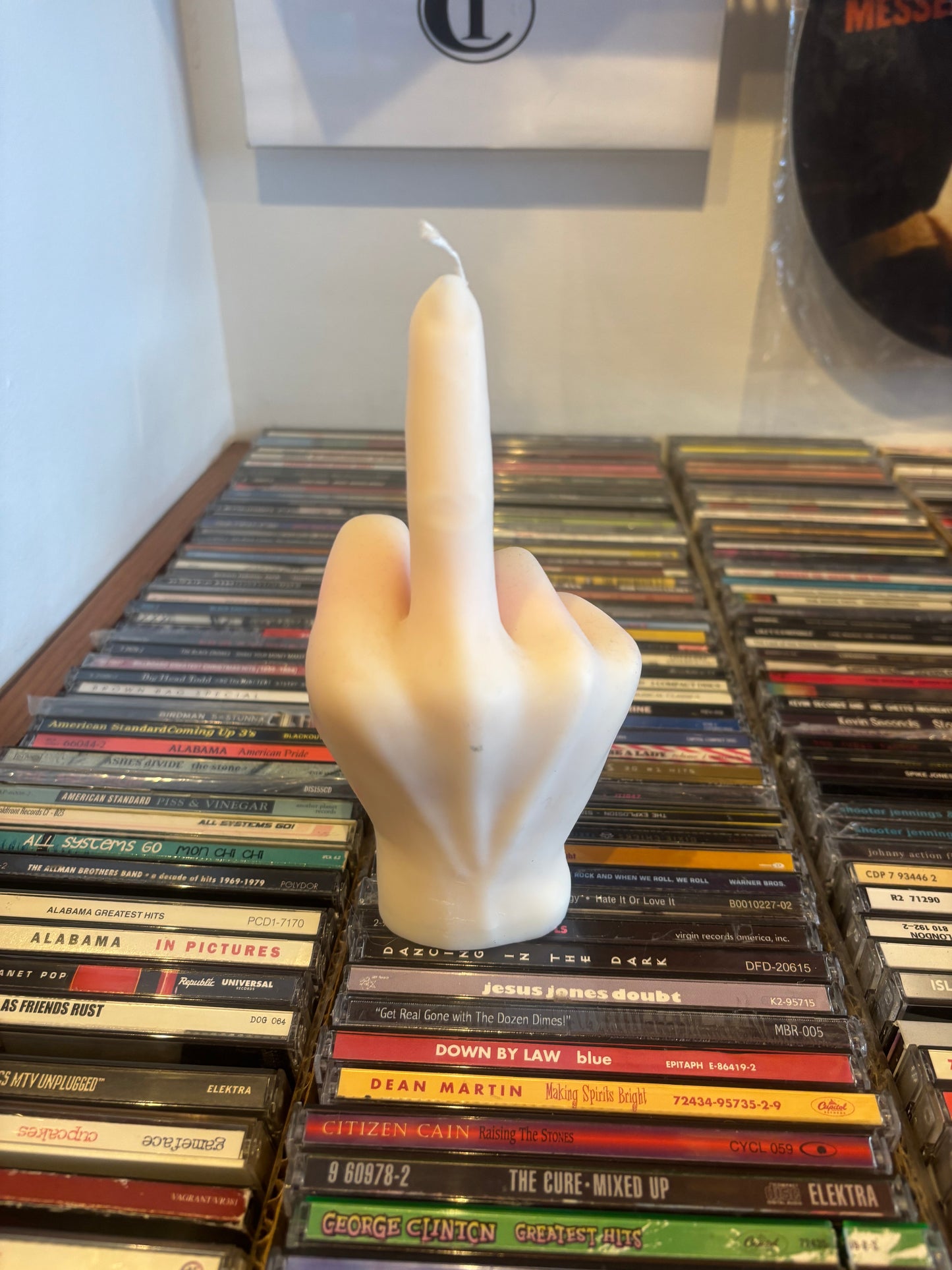 Middle Finger Candle