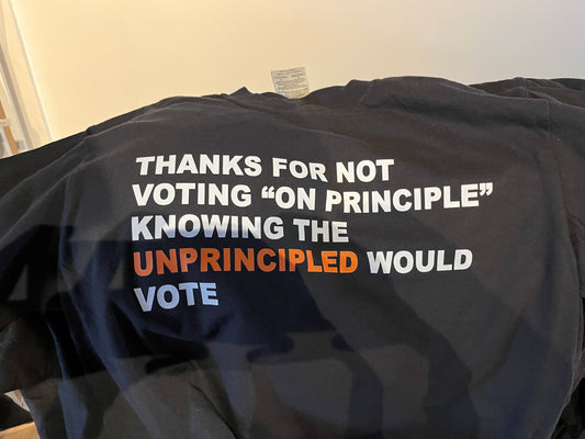 Voting on Principle Cult Tee Shirt