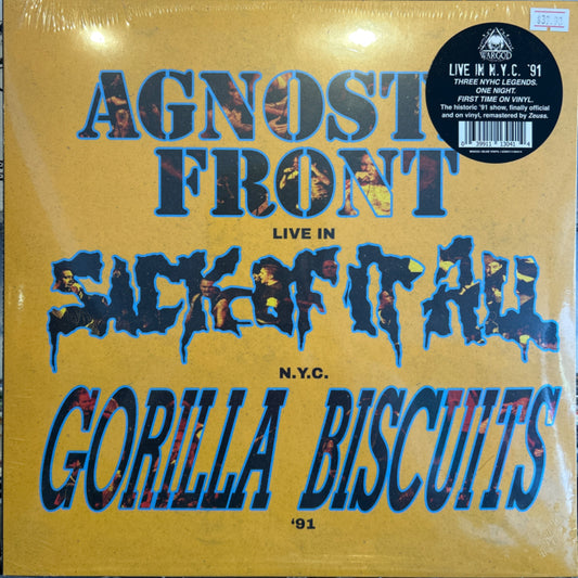 Agnostic Front/ Sick Of It All/ Gorilla Biscuits Live in NYC