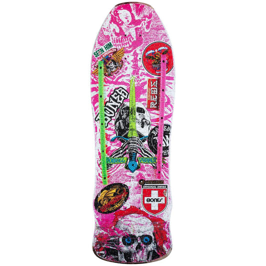 POWELL PERALTA SKULL AND SWORD PUZZLE HOT PINK