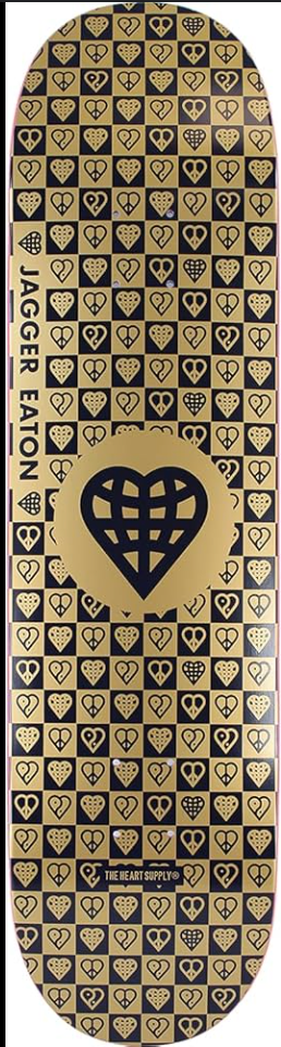 Heart Supply Jagger Eaton Trinity Deck - 8.25 - Gold Foil