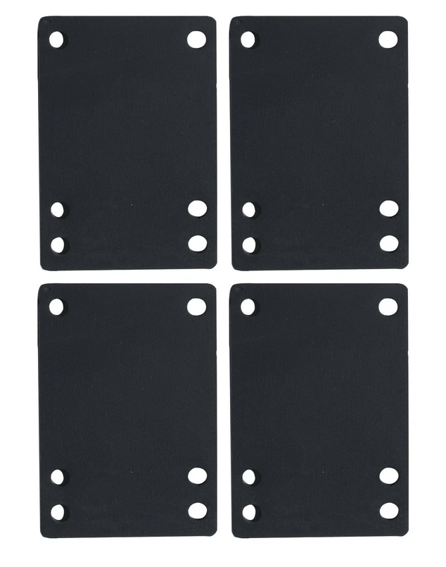 Soft Risers 1/4" BLACK