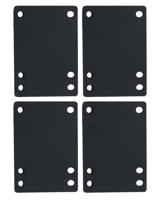 Soft Risers 1/4" BLACK