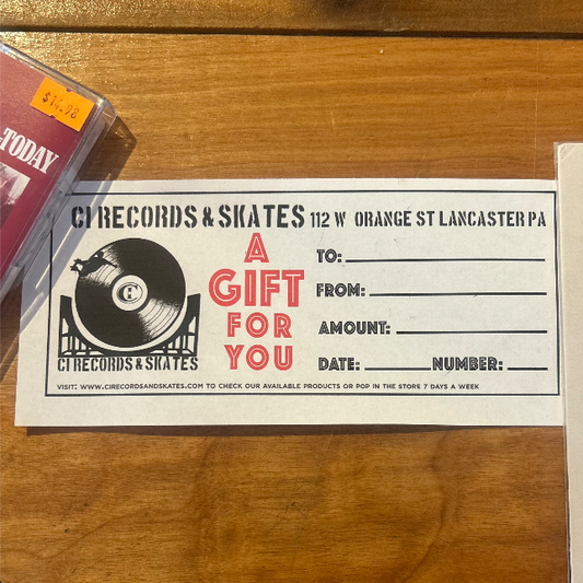 Gift Certificate | CI Records & Skates